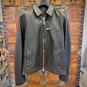 All Saint Black Kaya Leather Jacket Brand New with Tags